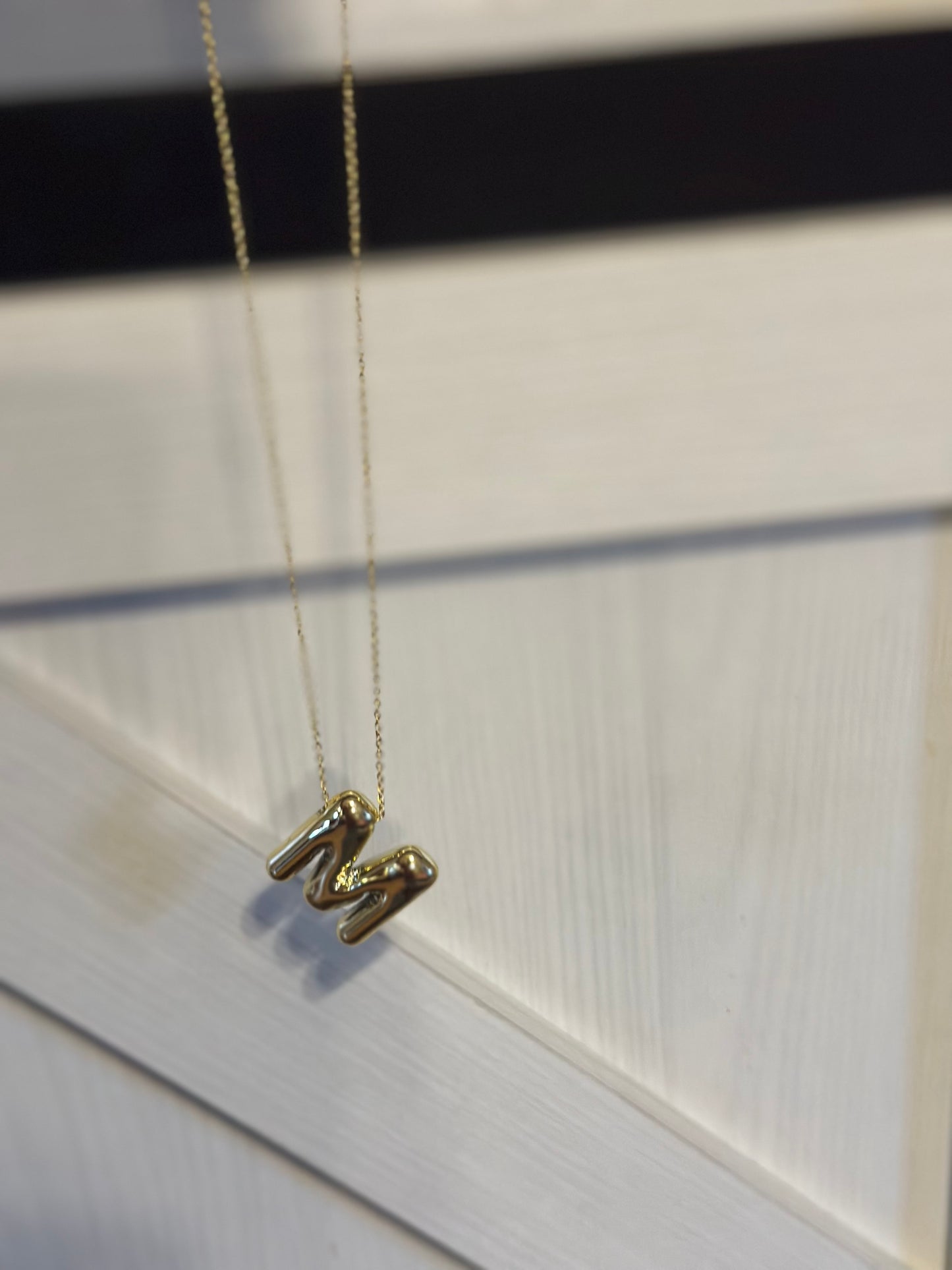 Golden Letter Necklace