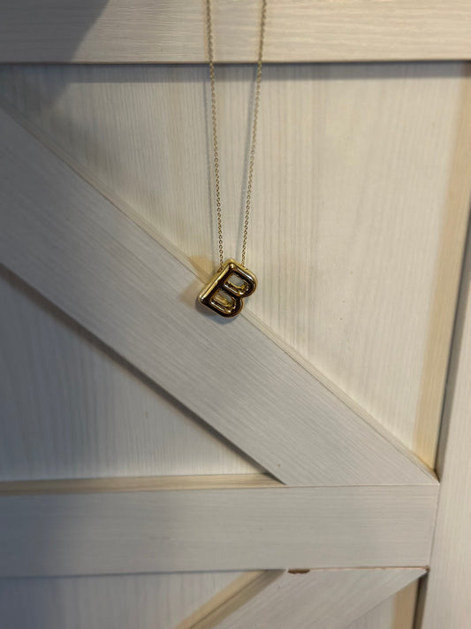 Golden Letter Necklace